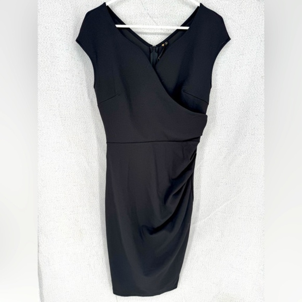 Miusol minimalist, elegant sophisticated Black Asymmetrical Sleeveless Dress med